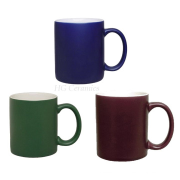 Tasse de finition mate, tasse de café de 12 oz